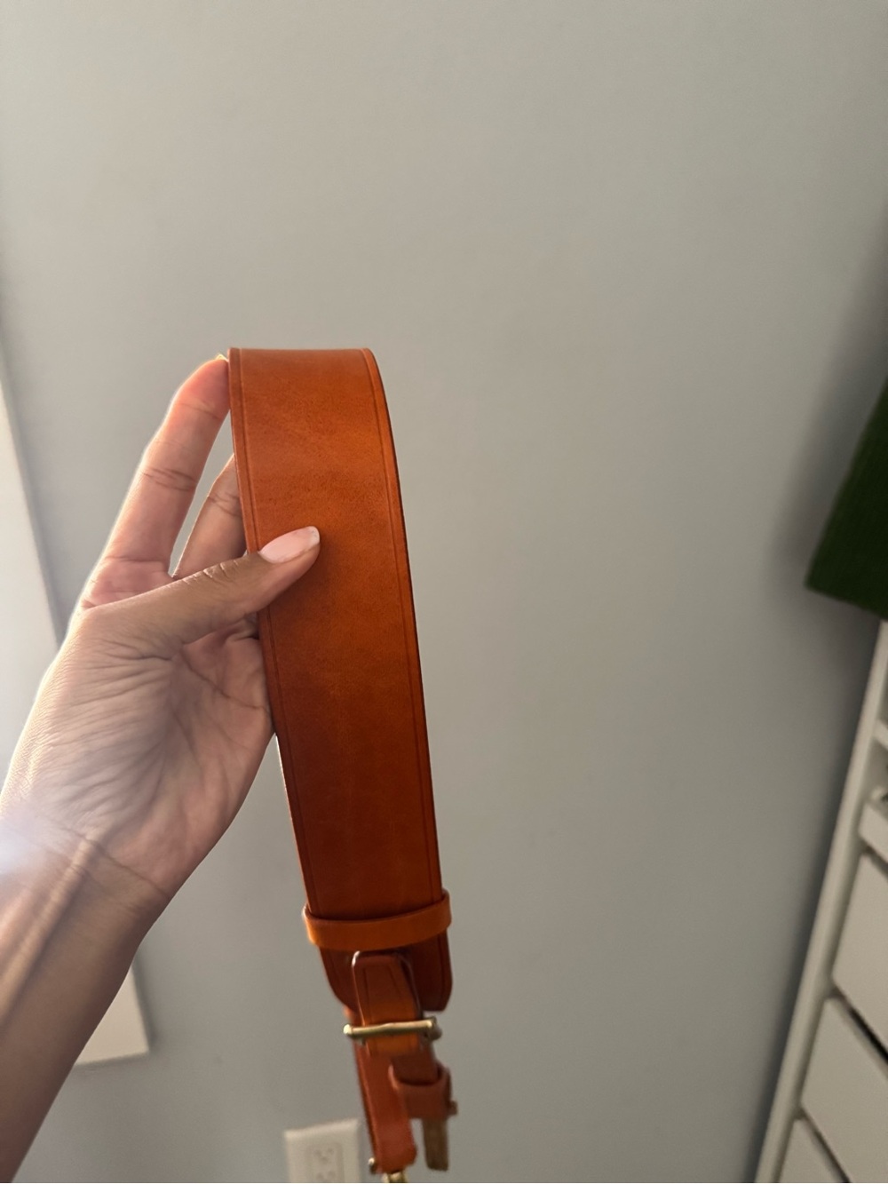 NEW Canvas Two-Tone Leather Bag - Picture 8 of 12
